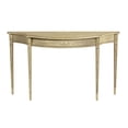 thumbnail image 1 of Butler Chester 54"W Demilune Wood Traditional Console Table - Antique Beige, 1 of 5