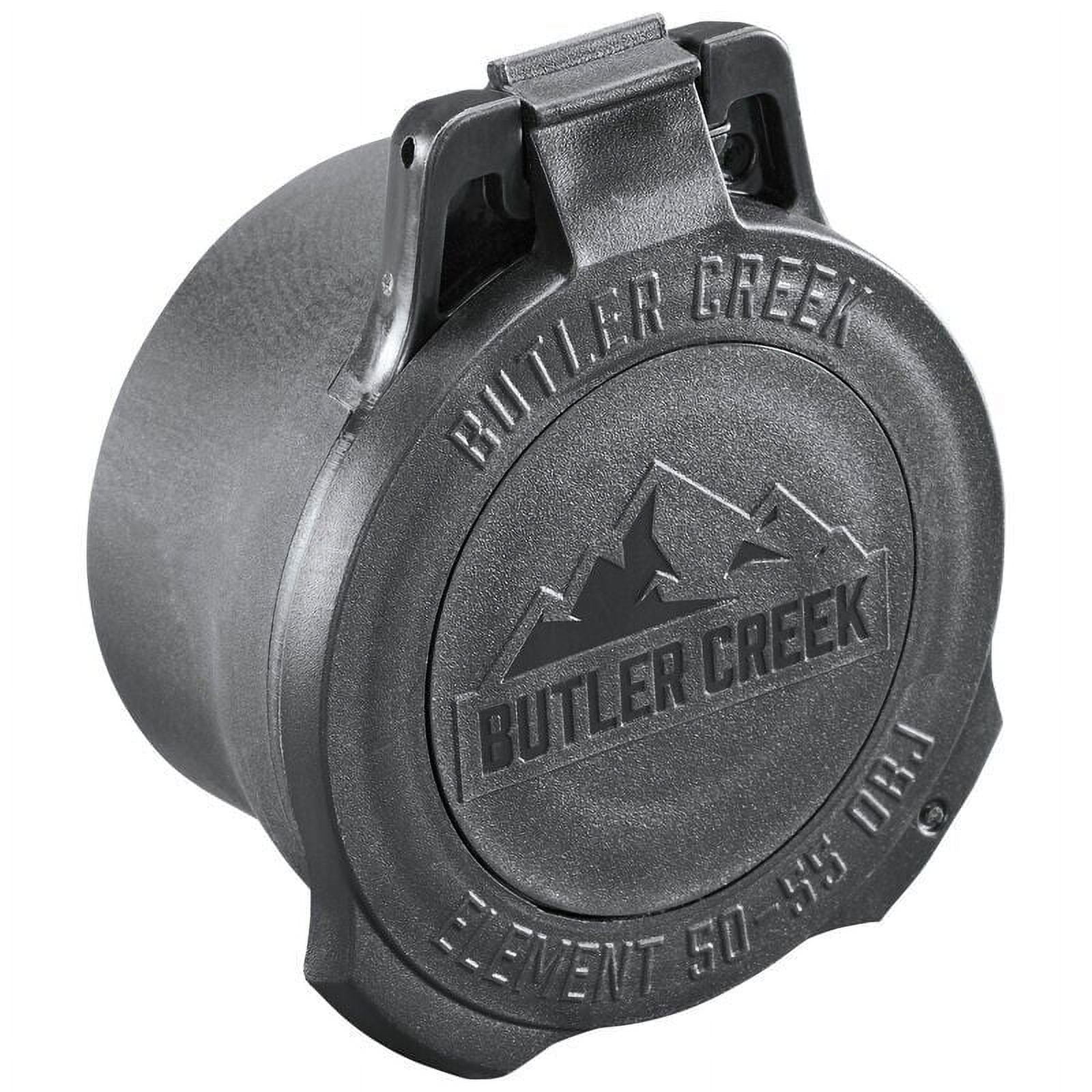 Butler Creek Element Flip-Up Scope Cover 50-55mm Objective Black