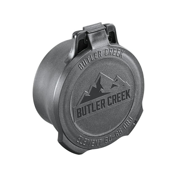 Butler Creek Element Scope Cap Objective 60-65mm, Riflescope Cap Black ESC65