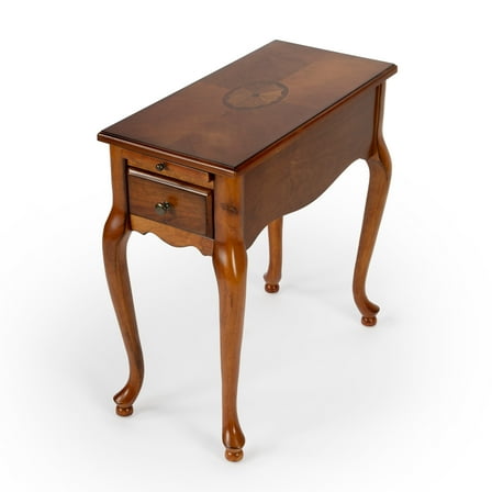 Butler Croydon Olive Ash Burl Chairside Table In Brown