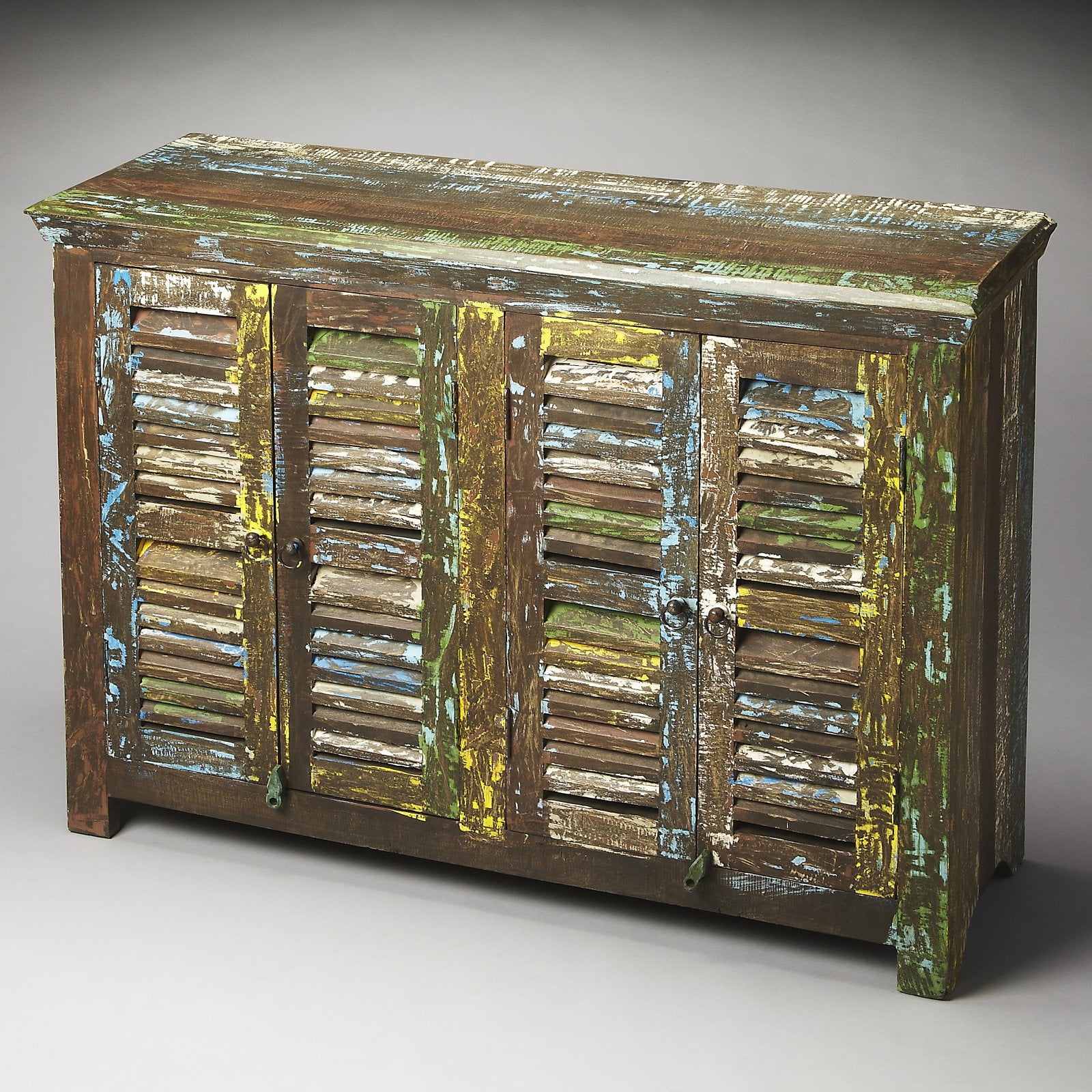 Haveli Reclaimed Mango Wood Distressed Sideboard