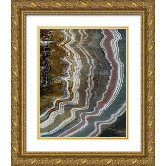 Butler, John 12x14 Gold Ornate Wood Framed with Double Matting Museum Art Print Titled - Mineral Spirit VI