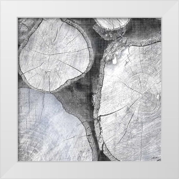 Butler, John 15x15 White Modern Wood Framed Museum Art Print Titled - Logging Light II