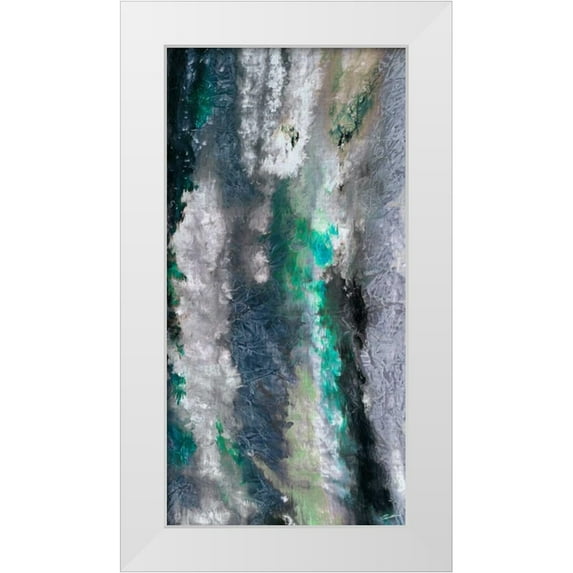 Butler, John 18x32 White Modern Wood Framed Museum Art Print Titled - Gravity I