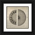 thumbnail image 1 of Butler, John 20x20 Black Ornate Wood Framed with Double Matting Museum Art Print Titled - Cross Cut I, 1 of 4