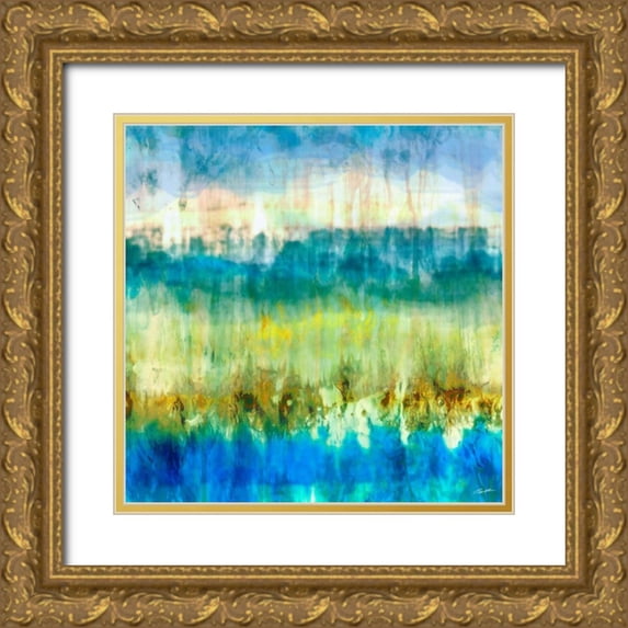 Butler, John 20x20 Gold Ornate Wood Framed with Double Matting Museum Art Print Titled - Marine VIII