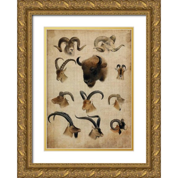 Butler, John 24x32 Gold Ornate Wood Framed with Double Matting Museum Art Print Titled - American Trophy IV