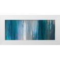 thumbnail image 1 of Butler, John 32x15 White Modern Wood Framed Museum Art Print Titled - Falling Blue, 1 of 4