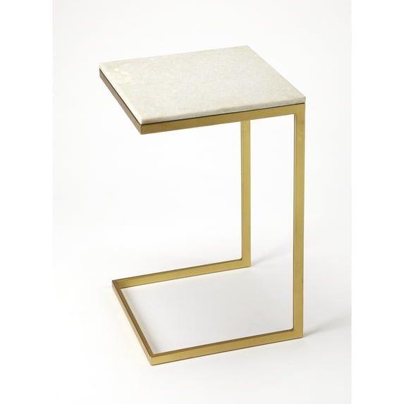 Butler Lawler Modern End Table, Gold - 9349025