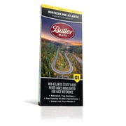 Best Paved Roads in Northern Mid-Atlantic - Northern Mid-Atlantic G1 Series Map