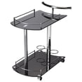 thumbnail image 1 of Butler Specialty Butler Loft Serving Cart in Black Glass, 1 of 2