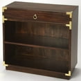 thumbnail image 1 of Butler Specialty 2 Shelf Bookcase In Brown And Gold, 1 of 4