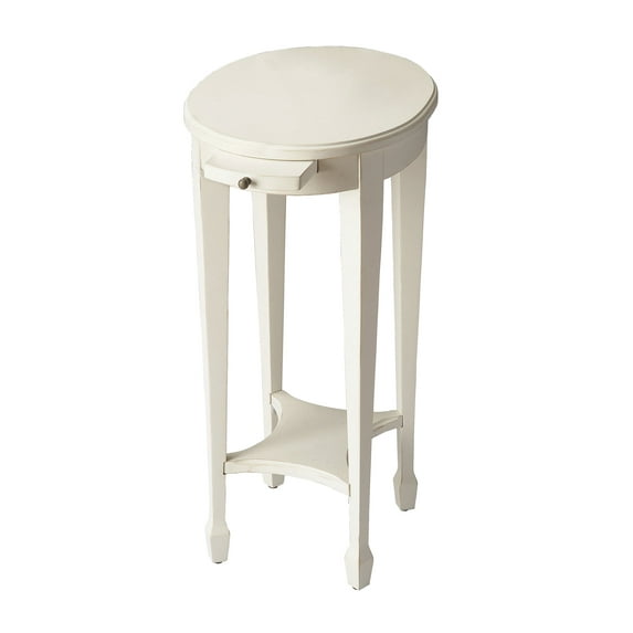 Butler Specialty Accent Table In Cottage White Finish