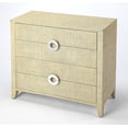 thumbnail image 1 of Butler Specialty Amelle Raffia 4 Drawer Accent Chest In Beige, 1 of 8
