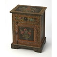 thumbnail image 1 of Butler Specialty Bihar Hand Painted Chest In Brown, 1 of 6