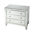 thumbnail image 1 of Butler Specialty Butler Loft 3 Drawer Accent Chest In Clear, 1 of 4