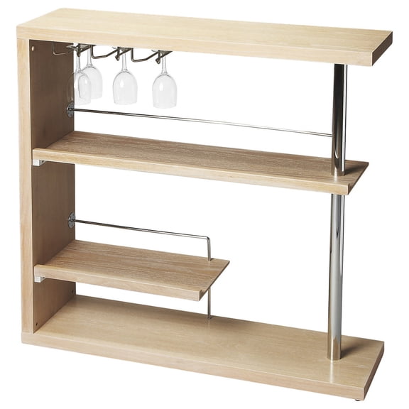 Butler Specialty Butler Loft Broadway Bar Cabinet in Gray Dawn