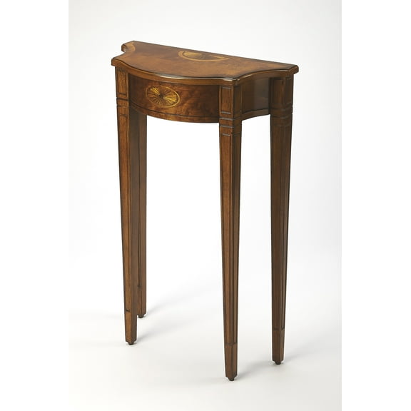 Butler Specialty Chester Burl Console Table In Brown