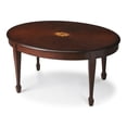 thumbnail image 1 of Butler Specialty Traditional Oval Coffee Table In Cherry, 1 of 2