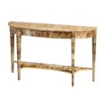 thumbnail image 1 of Butler Specialty Company Astor 54"W Wood Demilune Console Table - Light Brown, 1 of 7