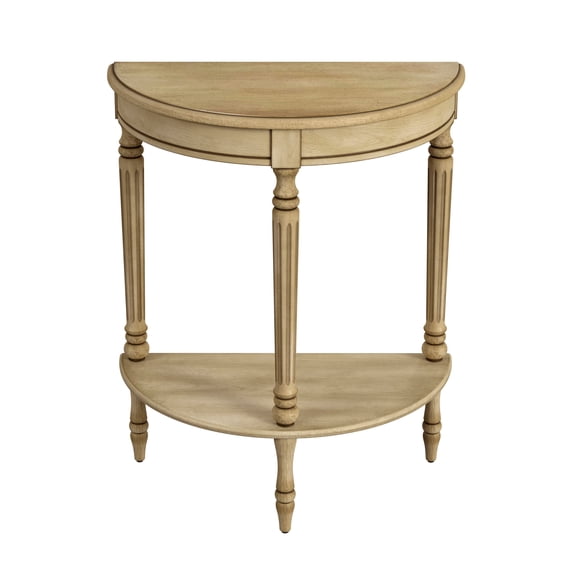 Butler Specialty Company Bellini Demilune 24" Console Table - Antique Beige