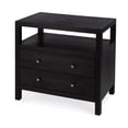 thumbnail image 1 of Butler Specialty Company Celine 2 Drawer Wood Wide Nightstand - Coffee, 1 of 8