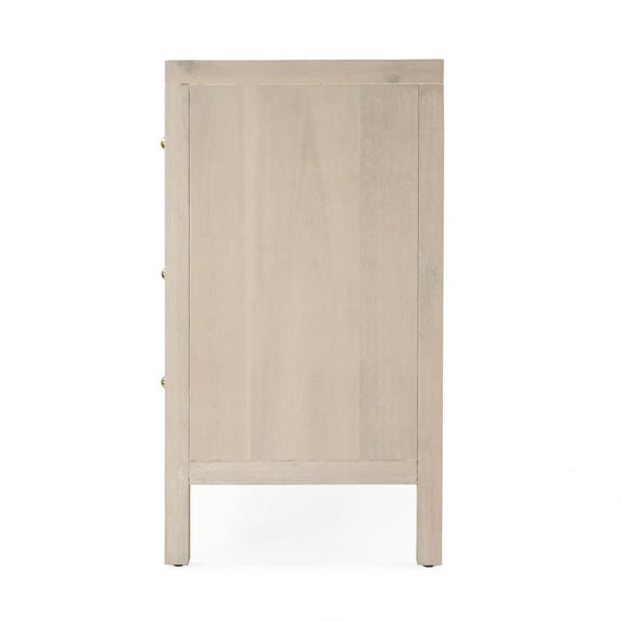 Butler Specialty Company Celine 6 Drawer Wood Wide Dresser - Taupe