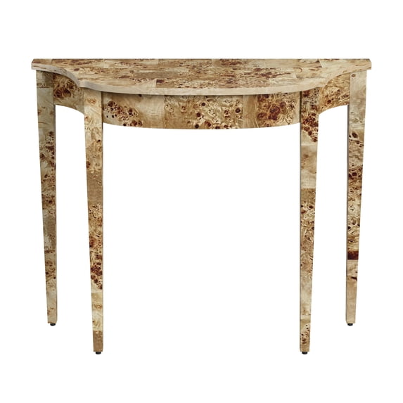 Chester Light Burl 36" Console Table in Light Brown 4116443