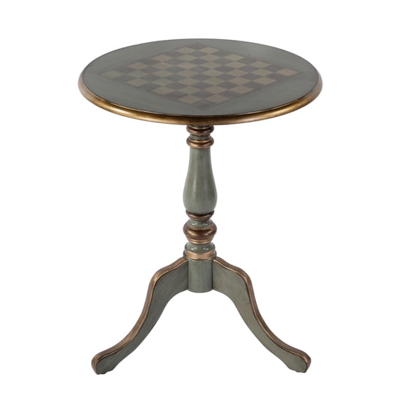 Butler Specialty Company Colbert 22 in. W Wood Game/Accent Table - Pastel Green