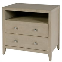 Butler Specialty Company Dana 28 in. W  Wood 2 Drawer Nightstand - Taupe
