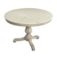 thumbnail image 1 of Danielle 44" Round Pedestal Marble top Dining Table in Gray and White  5644329, 1 of 7