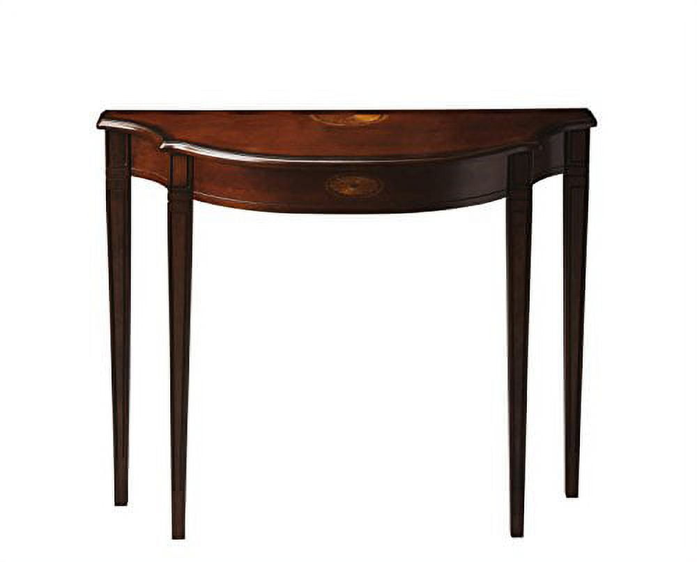 Butler Specialty Company Demilune Console Table In Cherry
