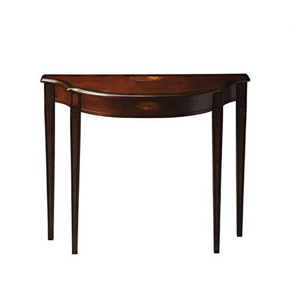 Butler Specialty Company Demilune Console Table In Cherry