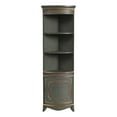 thumbnail image 1 of Butler Specialty Company Dowling 73"H Quarter Round Cabinet - Pastel Green, 1 of 6