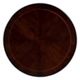 thumbnail image 1 of Butler Specialty Company Ellsworth 36" Ribbed Wood Pedestal Foyer Table - Brown, 1 of 2