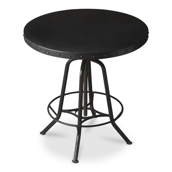 Butler Specialty Company Englewood Round 29"W Iron Metal Pub Table
