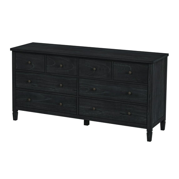 Flagstaff 8-Drawer Dresser in Black 5730432