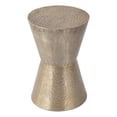 thumbnail image 1 of Butler Specialty Company Flen 12 in. W Round Aluminum End Table - Bronze, 1 of 4
