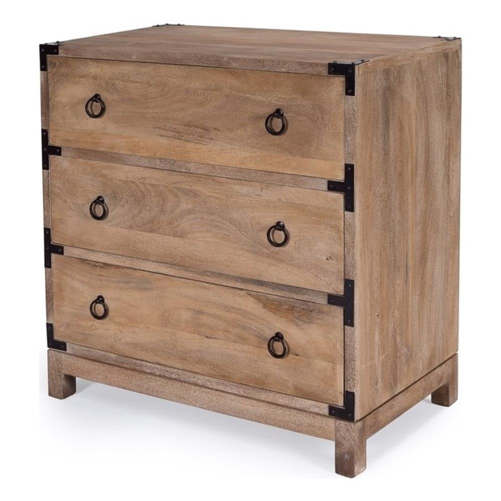 Forster 144'' Extra Deep Brown Campaign Chest with Ball Bearings