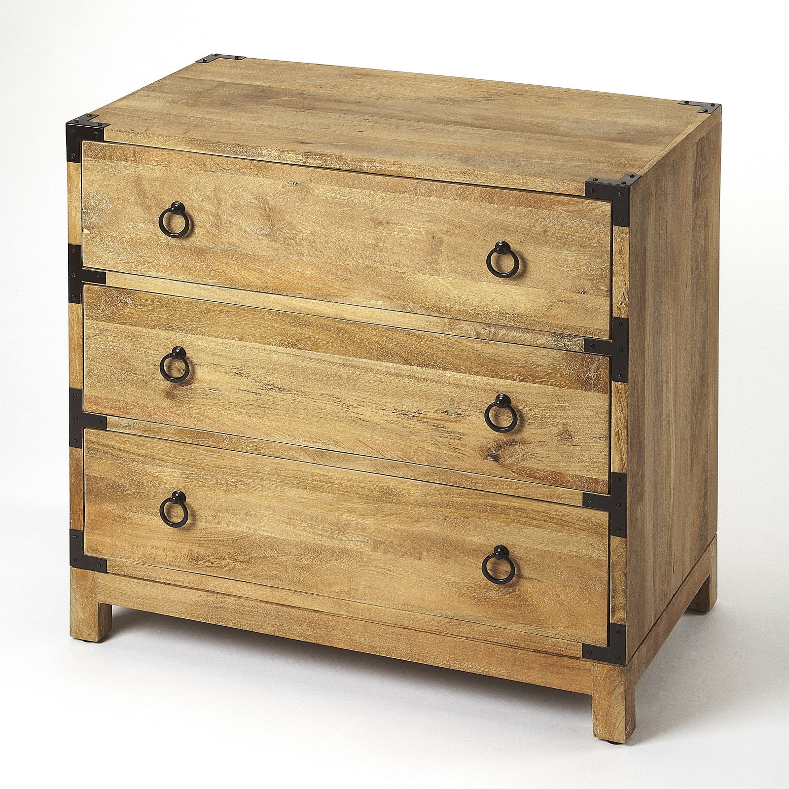 Forster 144'' Extra Deep Brown Campaign Chest with Ball Bearings