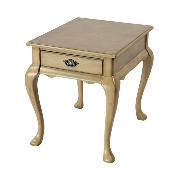 Butler Specialty Company Grace 1-Drawer End Table - Antique Beige