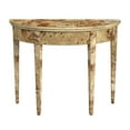 thumbnail image 1 of Butler Specialty Company Hampton Burl Demilune 36" Console Table - Light Brown, 1 of 7