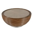 thumbnail image 1 of Butler Specialty Company Harding Rattan Drum Coffee Table - Brown, 1 of 6