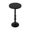 thumbnail image 1 of Butler Specialty Company Heidi 12 in. W Rnd All Metal Pedestal End Table-Bronze, 1 of 4