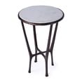 thumbnail image 1 of Butler Specialty Company Lania Outdoor Marble Side Table In Bronze, 1 of 7