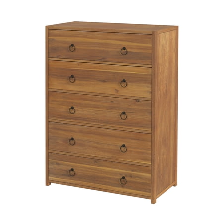 Lark 5 Drawer Dresser in Light Brown 5672312
