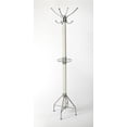 thumbnail image 1 of Butler Logan Square White & Silver Costumer Tree, 1 of 6