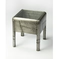 thumbnail image 1 of Butler Specialty Company Midway Aviator Metal End Table - Gray, 1 of 3