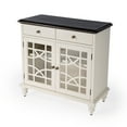 thumbnail image 1 of Butler Specialty Company Rene 2 Door 2 Drawer Cabinet - White, 1 of 9