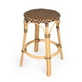 thumbnail image 1 of Butler Tobias Brown Rattan Counter Stool, 1 of 7